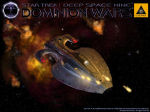 U.S.S. Katimi vyhlazuje křídlo cardassijkých Fighterů, eskortující cardassijský konvoj.